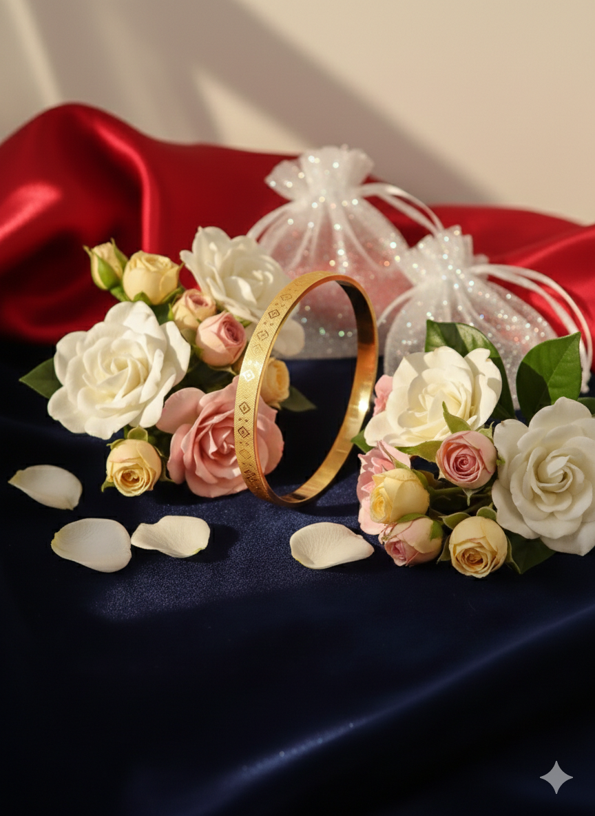 Brazalete "Garden Gold"