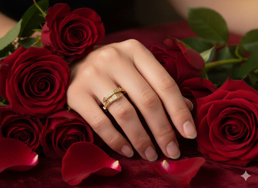 Bague Étoile Dorée